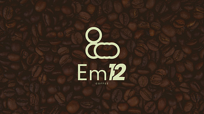Em12 Coffee branding graphic design logo pho typography ui
