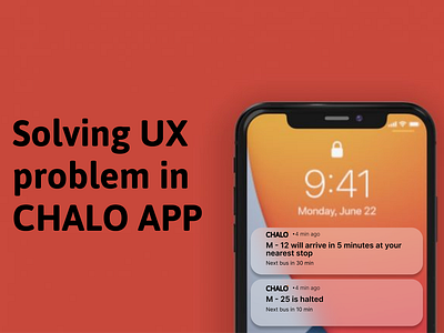 Tried to solve UX problem that I personally faced app design chalo app figma solving ux problem ui uiux