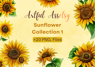 Sunflower Clipart clip art clipart clipart png design flower flowers graphic design png sunflower