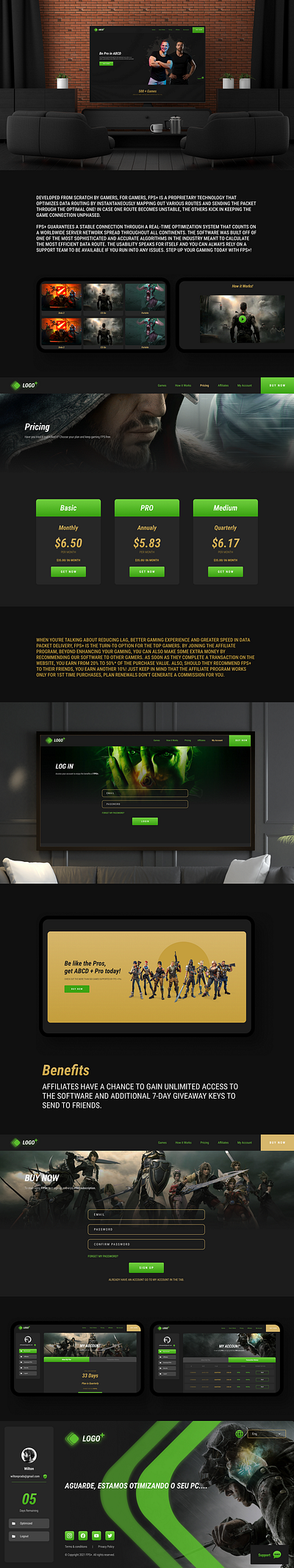 Gaming Website adobe photoshop branding figma graphic design illustration illustrator ui uiux