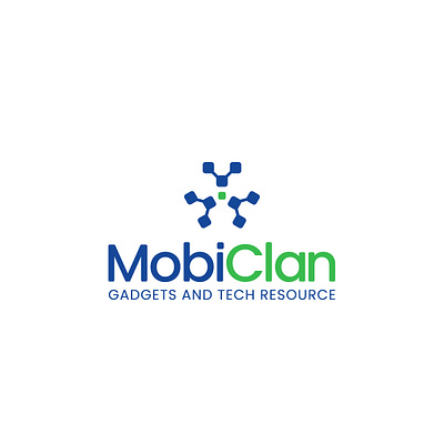 Logo Design for MobiClan adobe illustrator gadget logo design logo design tech logo design
