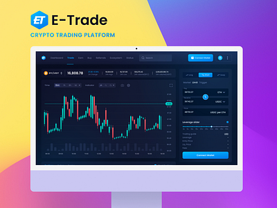 E-Trade - Crypto Trading Platform trading platform