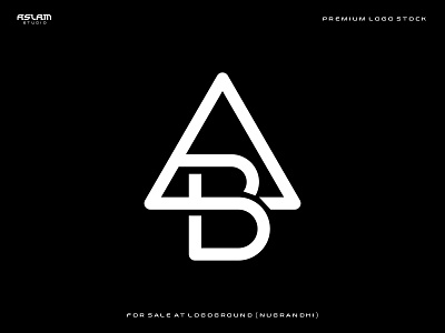 AB or BA Logo 3d animation app art branding design graphic design illustration logo ui