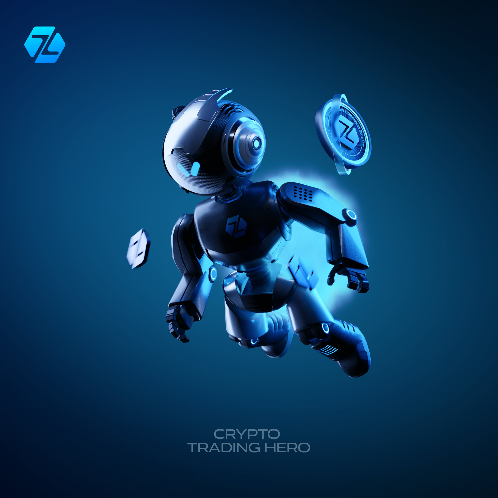 Crypto Trading 3D Character by Bproject on Dribbble