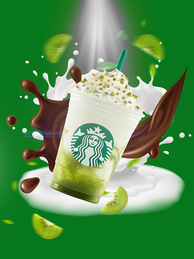 Starbucks drink branding design graphic design