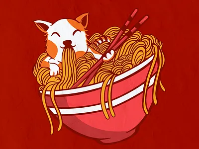 FUNNY RAMEN drinking