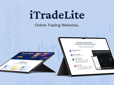 Online Trading Website figma photoshop ui uiux