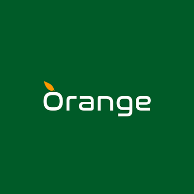 Orange Logo branding graphic design logo ui