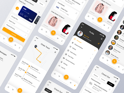 OnShop- Ecommerce Mobile App Design. app app design design digital product design ecommerce app ecommerce app design ecommerce mobile app ecommerce product figma design mobile app mobile app design mobile application onshop product design trendy design 2023 ui deign uiux uiux design ux