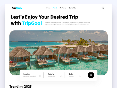 Travel Agency landing page design fashion fashion landing page graphic design grow your business landing page travel agency travel agency landing page ui