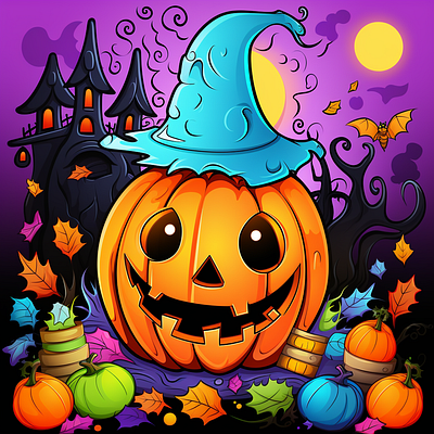Cute Halloween Coloring Book For Kid 3