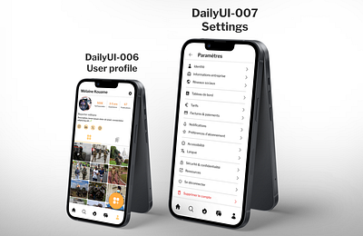 #DailyUI-007 | Settings challenge 007 dailyui mobile settings ui