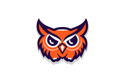 Baby Owl Logo branding graphic design logo