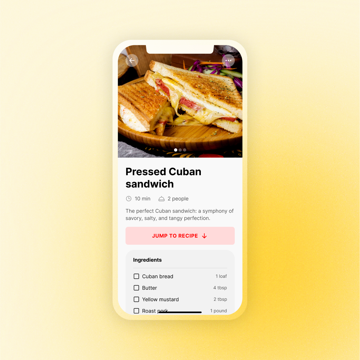 #024 / Recipe branding design graphic design ui