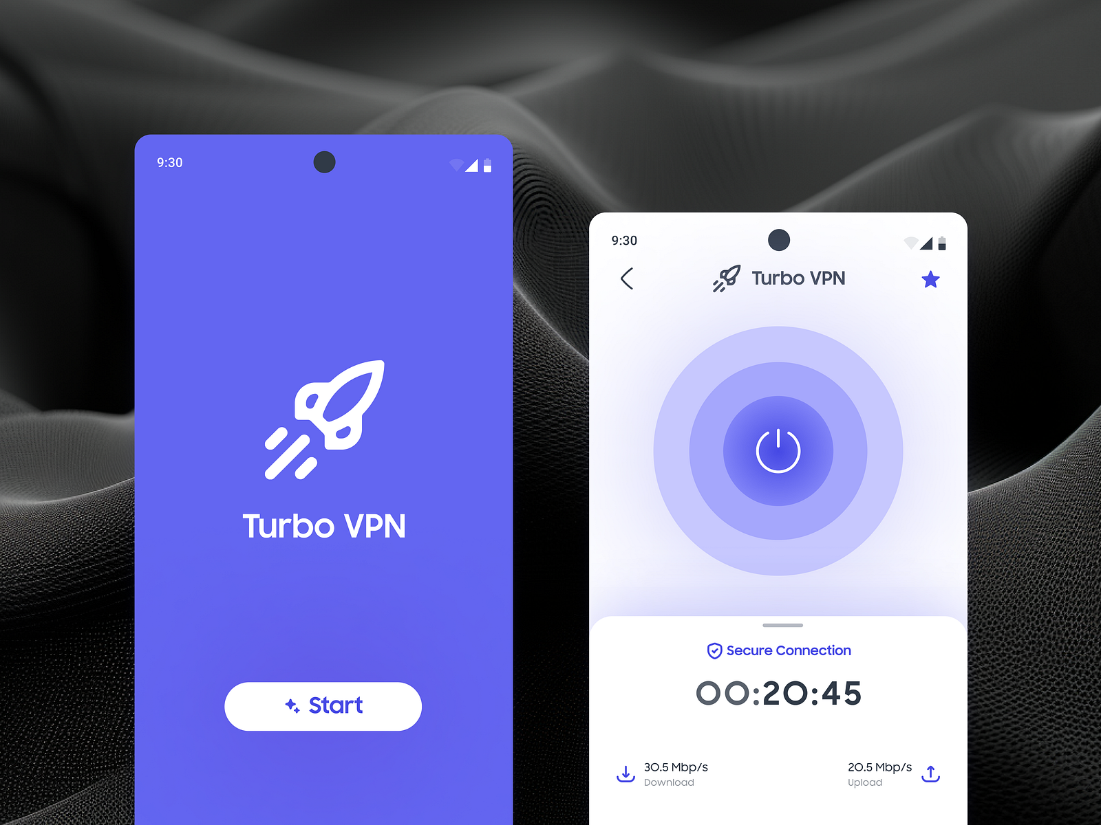 Turbo VPN App UI Concept. 🚀 by Alif Hassan on Dribbble