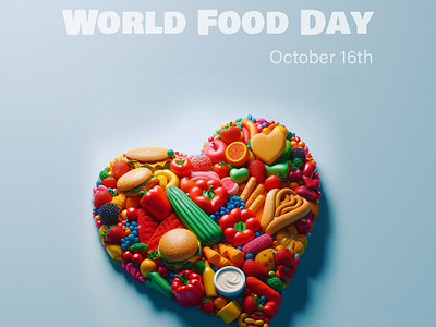 p creative foodjustice foodsecurity poster design sustainablefood worldfoodday zerohunger