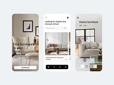 Application for buying home appliances design graphic design ui ux