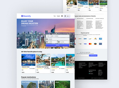 Roomify - Hotel Booking Website