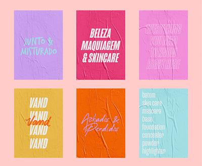 Vand Vieira branding graphic design poster social media