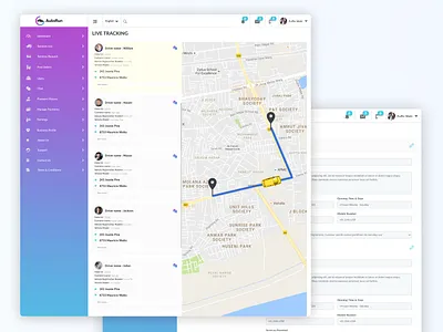 Autorun Dashboard ui dashboard dashboard ui design designing designs ui uiuxdesign userinterface