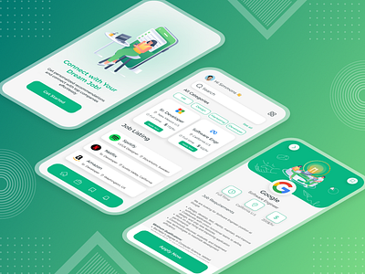 Job Hiring mobile app design adobexd career design dribbble figma gethired hiring hiringandpromotion job jobalert jobfair jobhunt jobinterview joboffer jobsearch jobseekers recruiting salary ui ux