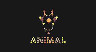 ANIMAL brand branding graphic design illustration logo typography