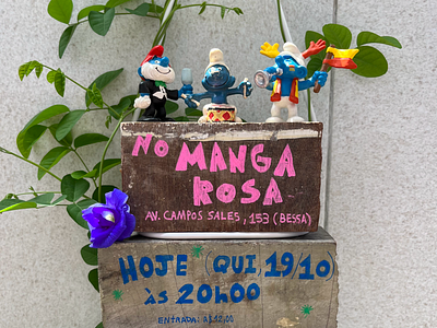 SalTrio no Manga Rosa (10/23) 2/2 art drawing flyer fotografia illustration photo smurfs