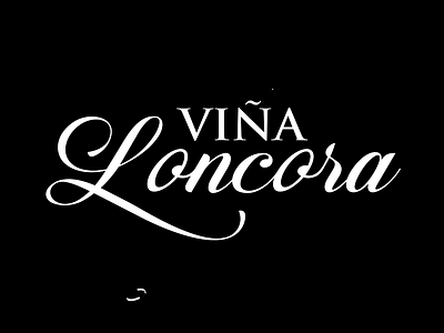 Vina Loncora Logo Animation 2d logo animation animation custom animation design logo logo animation minimal motion graphics