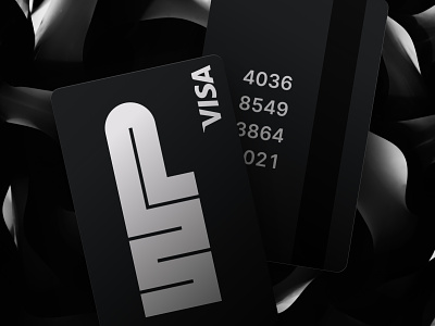 WeavePay plastic cards bank black card design credit card debit card modern