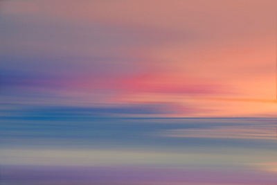 abstract sky pastel soothing wall art blue pink yellow graphic design photography