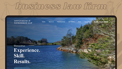 Law Firm Website + Branding branding design law firm logo website website design