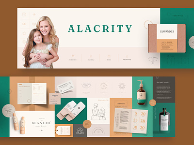 Alacrity Profile Stylescape 3/3 beauty branding bright care children daughter design family gold graphic design green health mother optimistic product style stylescape user profile woman women