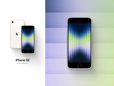 iPhone SE - Vector wallpapers design figma gradient ui vector wallpaper