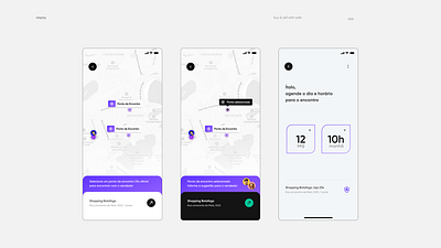 olx. olxpay safe spot animation branding ecommerce graphic design map motion graphics product ui