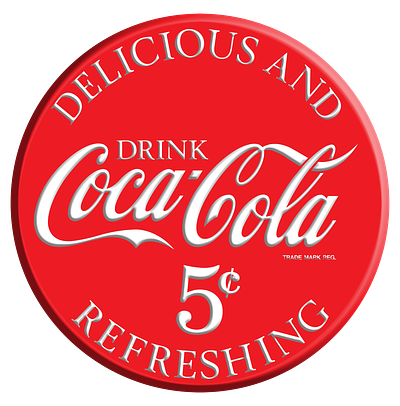 Drink Coca-Cola Vintage Logo branding coca cola coca cola vintage logo coke design digital art drink geek graphic art graphic design illustration logo nerd pop art pop culture vector vintage art web design
