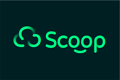 Scoop branding design graphic design logo