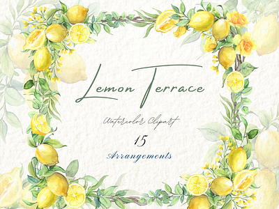 Watercolor Lemon Clipart card design fruit design hand drawn hand painted invitation invitation card lemon card lemon clipat lemon design lemon frames lemon illustration lemon png watercolor watercolor clipart watercolor flowers watercolor fruits watercolor illustration watercolor png wedding card yellow illustration