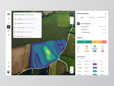 AI - Agrotech Automation agricultural agro agro technology agronomy agrotech ai analytics artificial intellegence automation dashboard design gardening interface management monitoring plants product design saas ui ux