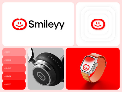 Smileyy abstract logo app icon brand identity branding creative logo gradient logo logo design smileyy