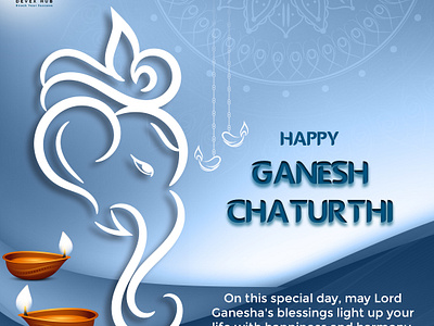 Happy Ganesh Chaturthi creative ganesh ganpatibappa post