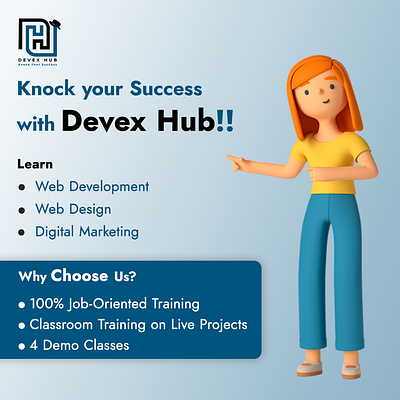 Knock Your Success With Devex Hub knock post socialmedia