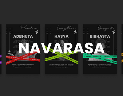 NAVARASA - Poster Design branding emotions figma graphic design illustration navarasa photoshop poster poster design
