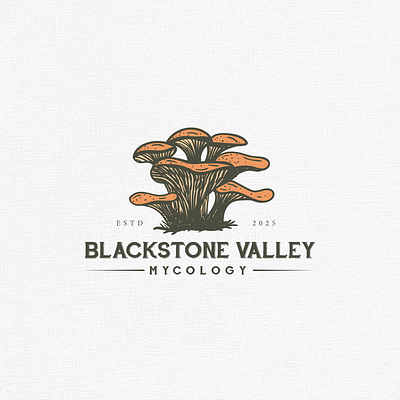 BLACKSTONE VALLEY brand guide branding creative design graphic design graphic tab hand draw illustration illustrator logo logo branding logo design mashroom vector vintage