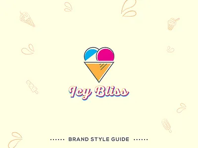 Icy bliss bestfood brand identity branding chinesefood cuisines food foodaddict foodies foodlogo freshfood icecream icecreamshop italian koreanfood logo logo design logotype mexicanfood portugalfood restaurants