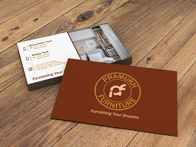 Furniture Shop Business Card/Visiting Card business card graphic design visiting card