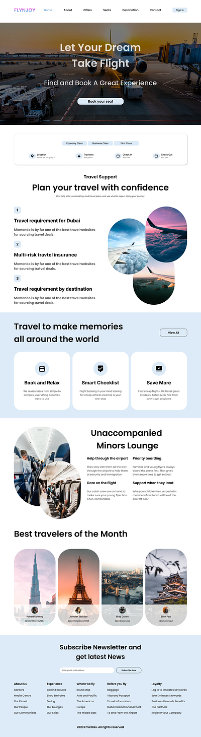 Flight booking webpage design design designforlife figma flight flightbooking flightwebpagedesign learningeveryday supportme ui uiux ux webpagedesign