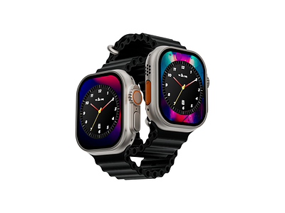 Timeless Casual Apple Watch Ultra Face apple apple watch ultra applewatch casual date design face figma simple time ui watch watchultra