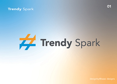Trendy Spark Logo design branding graphic design logo socialmedia stayahead