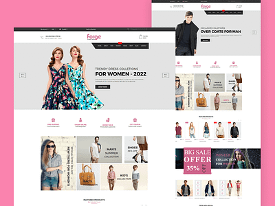 Fashion Store HTML Template - Forge watch