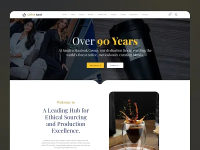 Coffee Website Design branding cappuccino coffee beans coffee blend coffee branding coffee branding design coffee drinker coffee figma design coffee landing page coffee shop coffee ui design coffee website coffee website design coffee website ui design landing page design latte marketplace online store product design website ui design